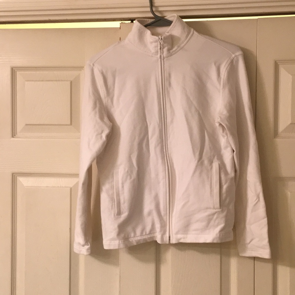 Pristine Zip-Up Lightweight Sweatshirt